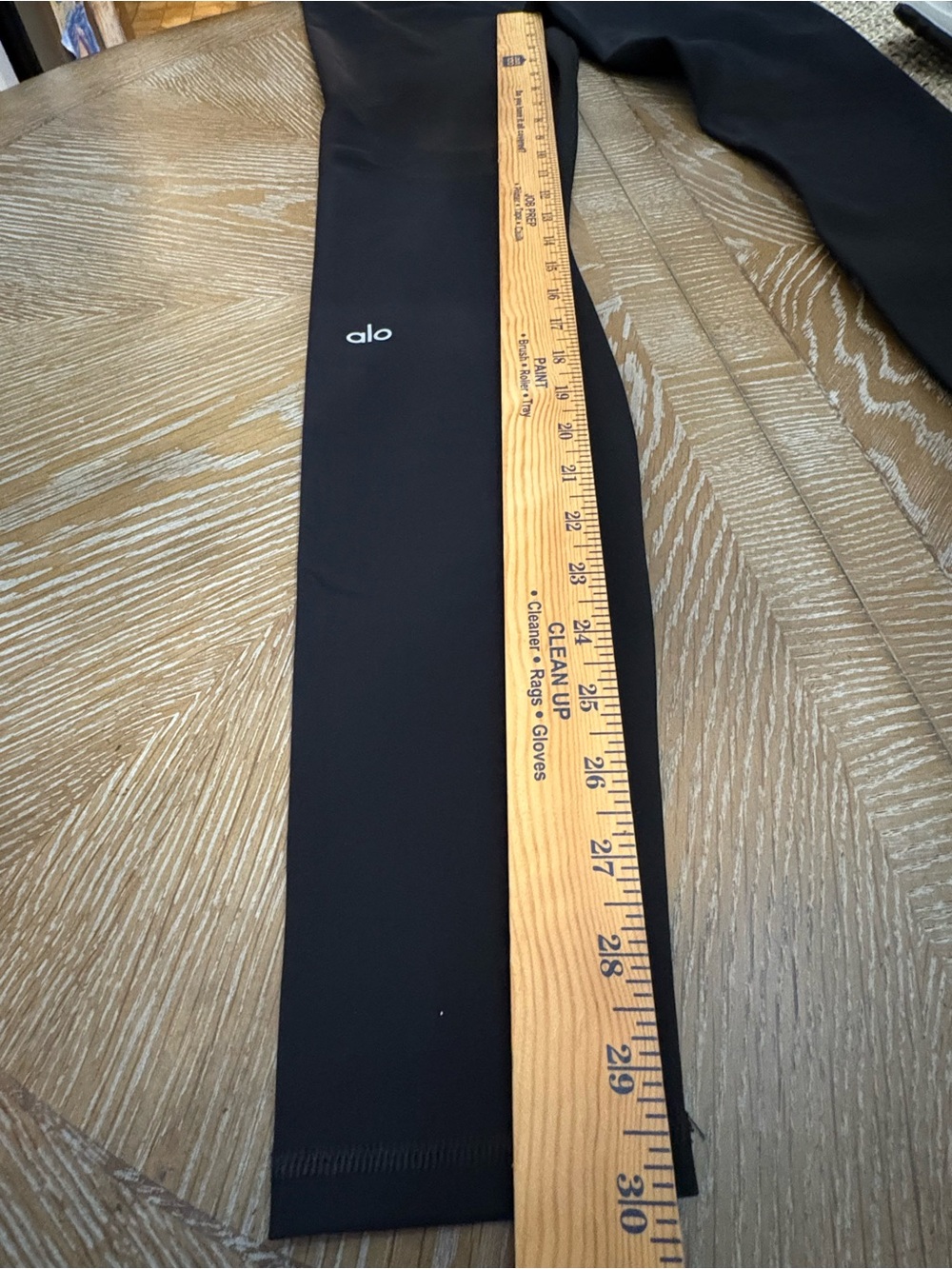 Alo Yoga High Waist Ripped Warrior
Leggings Black Size Medium A422 - Picture 12 of 15